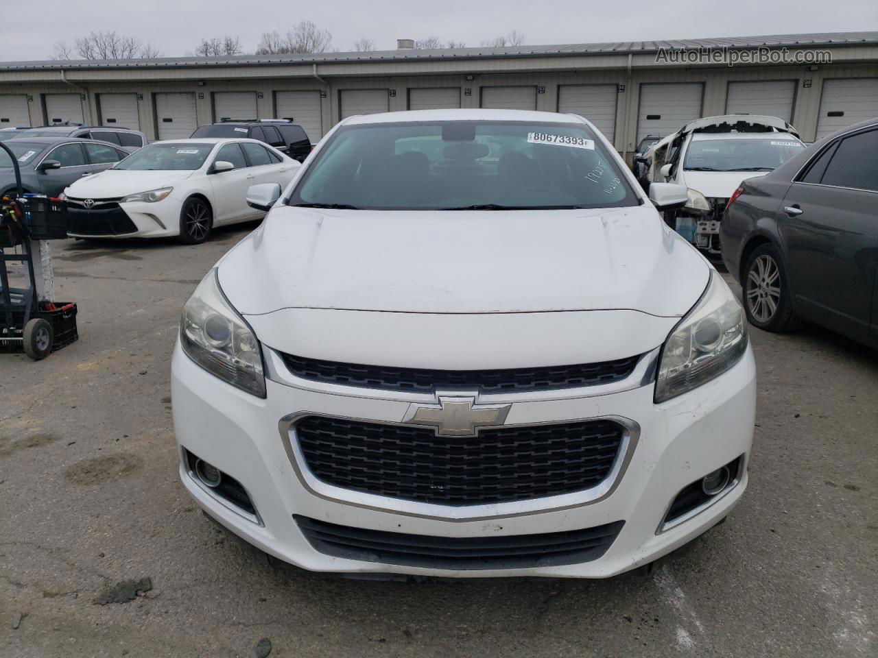 2015 Chevrolet Malibu 2lt White vin: 1G11D5SL5FF146728