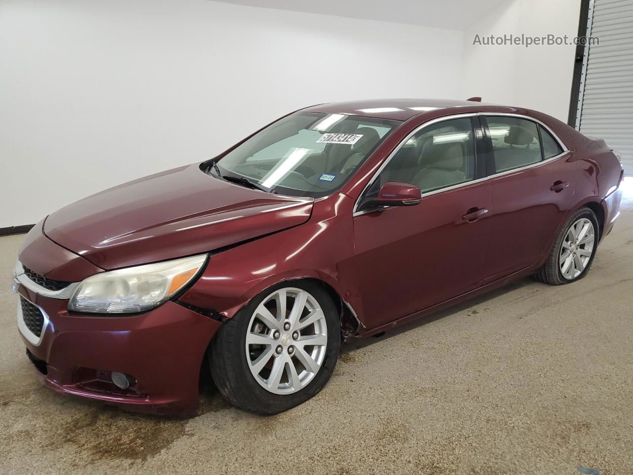 2015 Chevrolet Malibu 2lt Burgundy vin: 1G11D5SL5FF174335