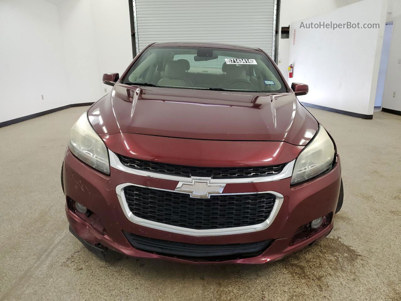 2015 Chevrolet Malibu 2lt Burgundy vin: 1G11D5SL5FF174335