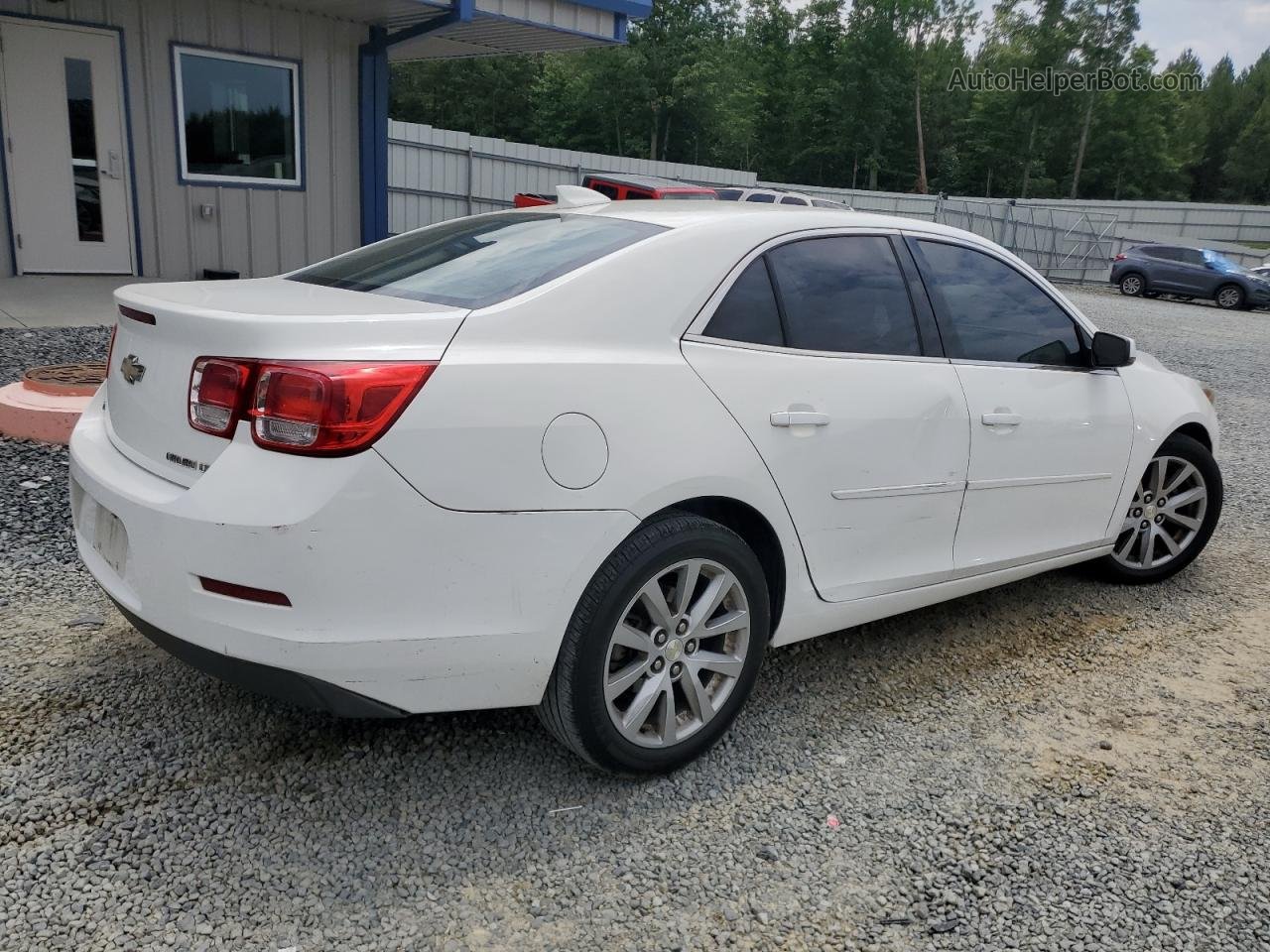 2015 Chevrolet Malibu 2lt Белый vin: 1G11D5SL5FF325447