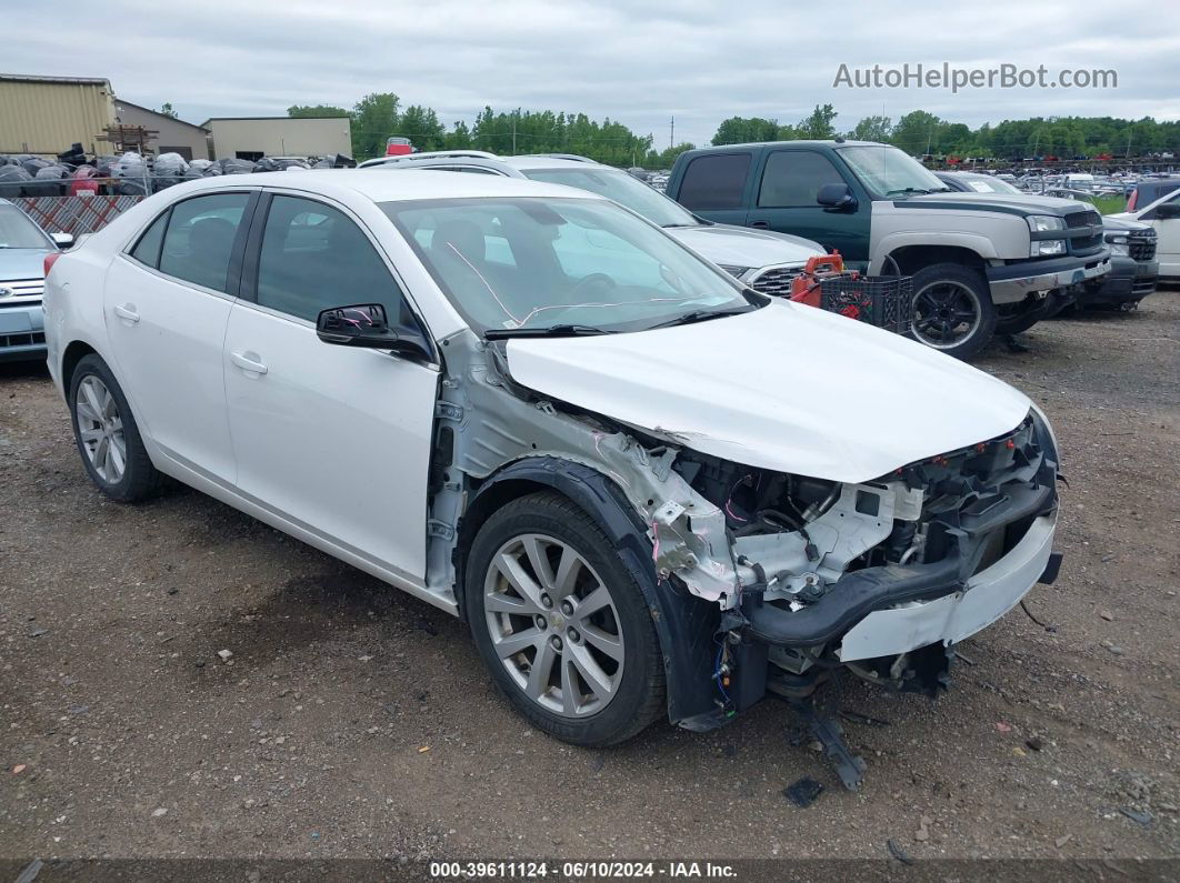 2015 Chevrolet Malibu 2lt White vin: 1G11D5SL5FU104099