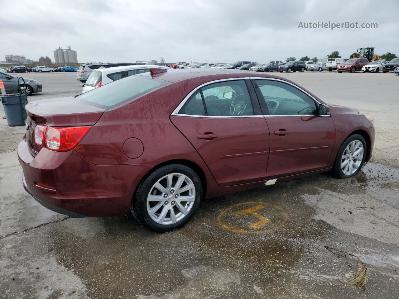 2015 Chevrolet Malibu 2lt Burgundy vin: 1G11D5SL6FF217337