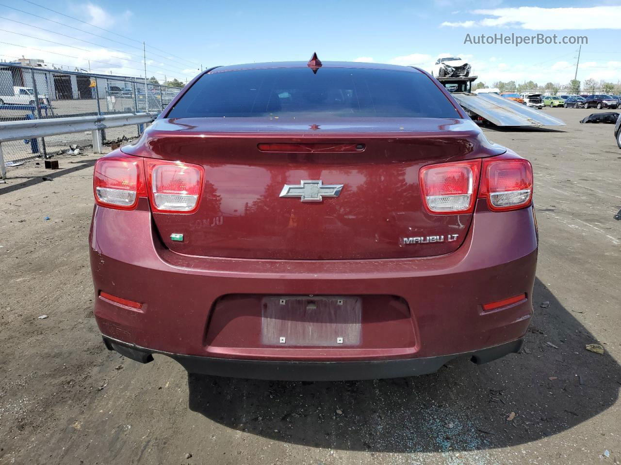 2015 Chevrolet Malibu 2lt Maroon vin: 1G11D5SL6FF296153