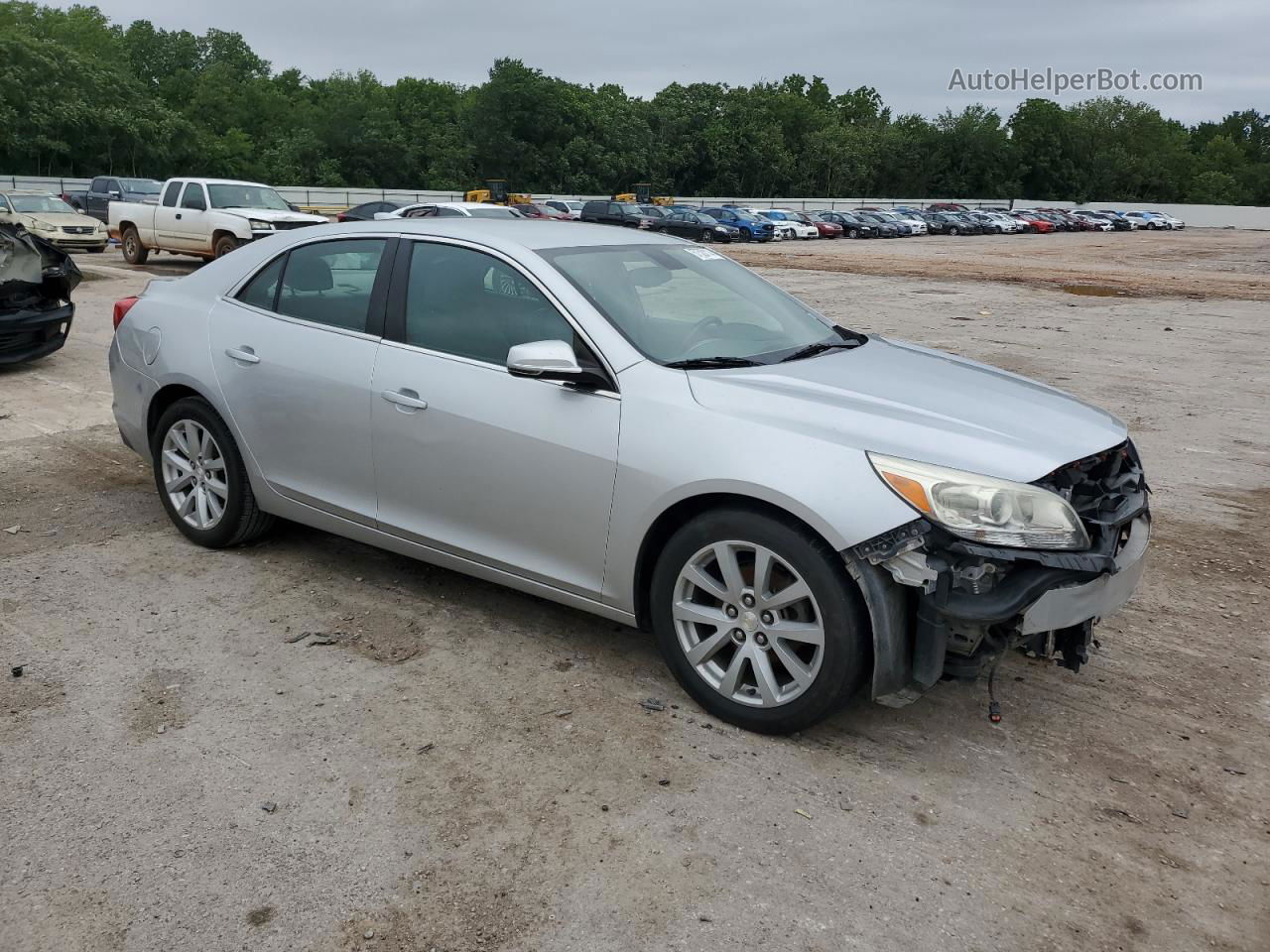 2015 Chevrolet Malibu 2lt Silver vin: 1G11D5SL7FF162526