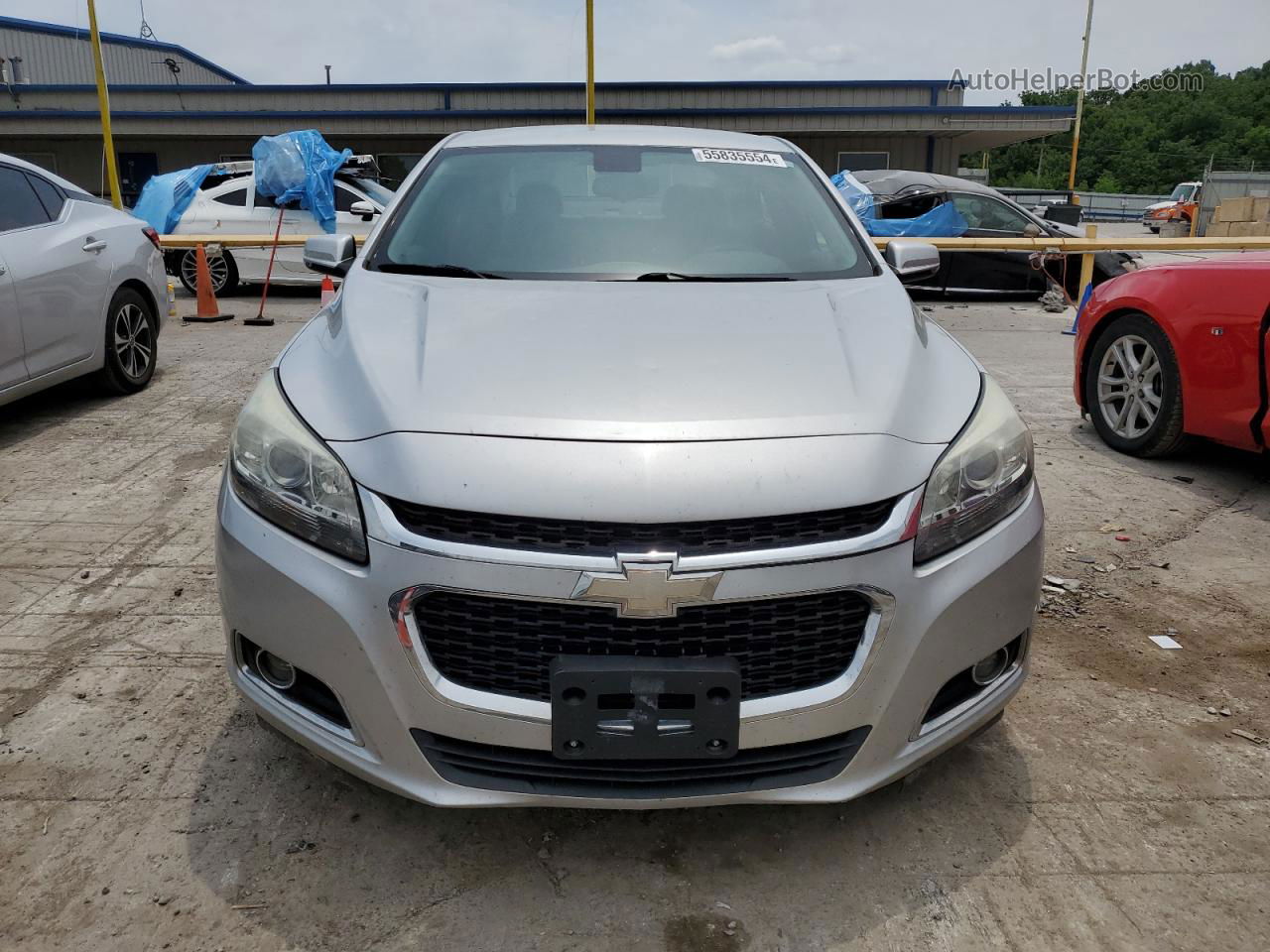 2015 Chevrolet Malibu 2lt Silver vin: 1G11D5SL7FF163319