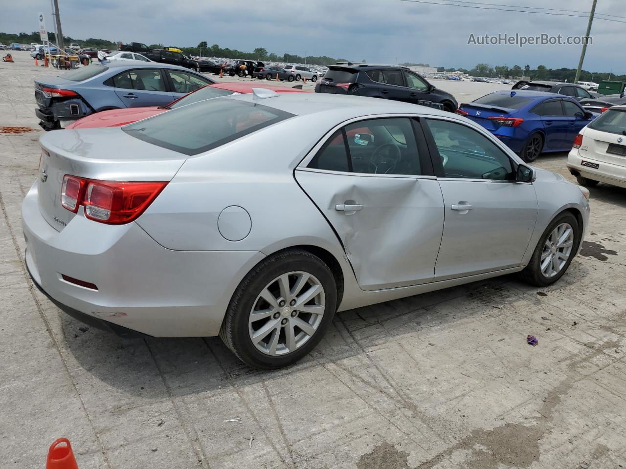 2015 Chevrolet Malibu 2lt Silver vin: 1G11D5SL7FF163319