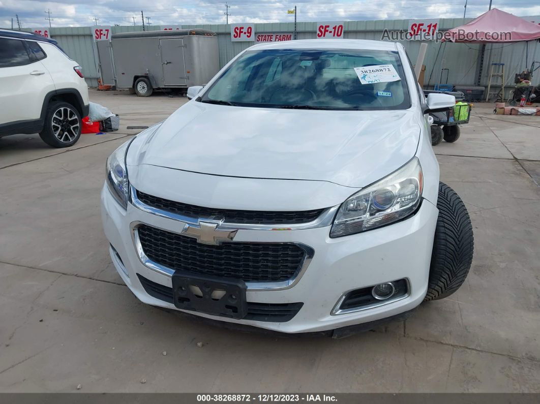 2015 Chevrolet Malibu 2lt White vin: 1G11D5SL7FF170299