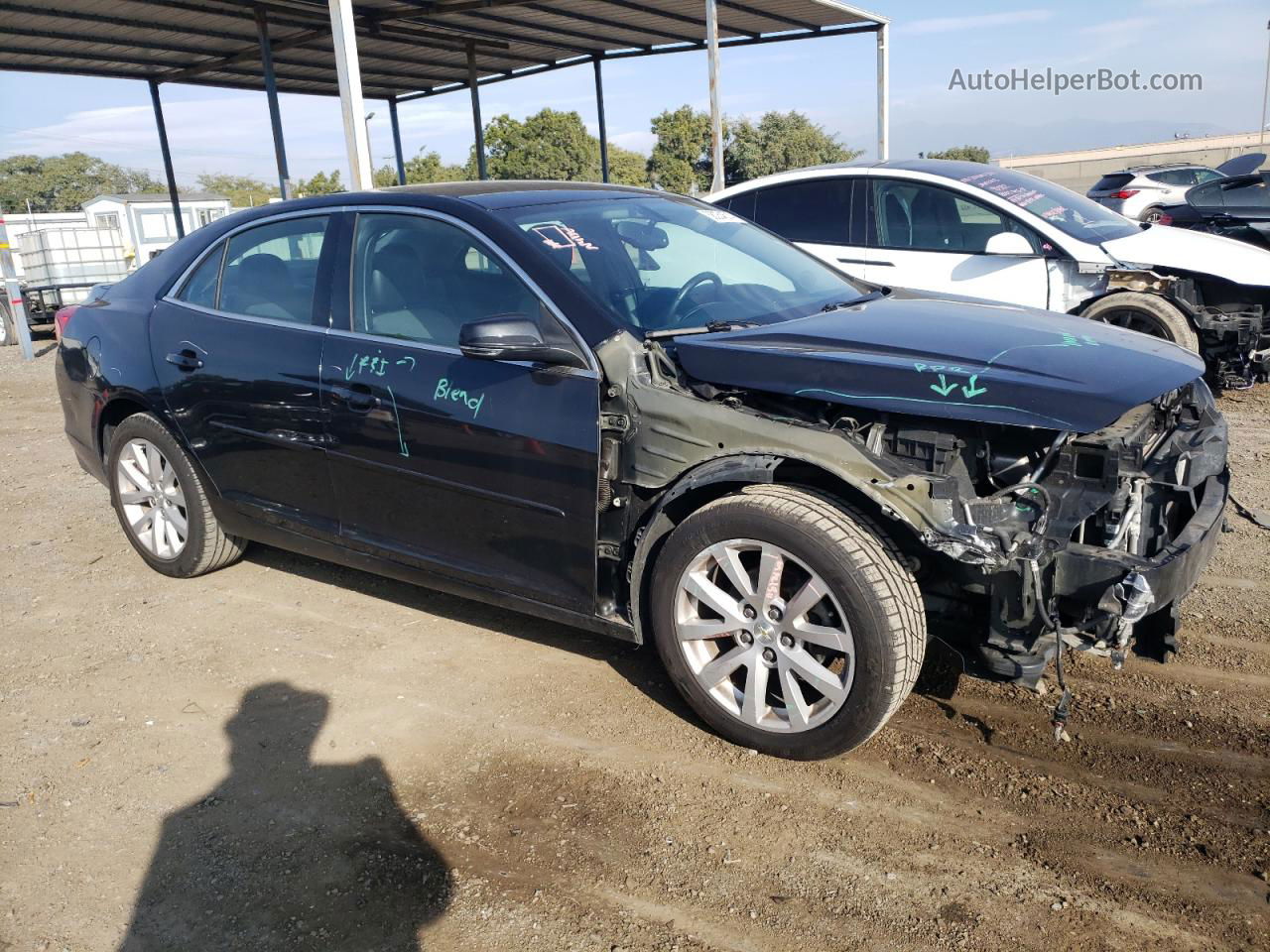 2015 Chevrolet Malibu 2lt Black vin: 1G11D5SL7FF297974