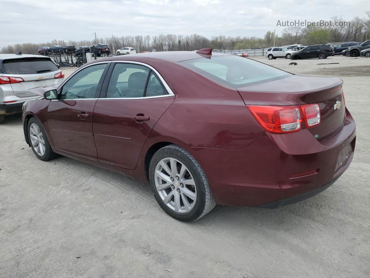 2015 Chevrolet Malibu 2lt Burgundy vin: 1G11D5SL8FF288216