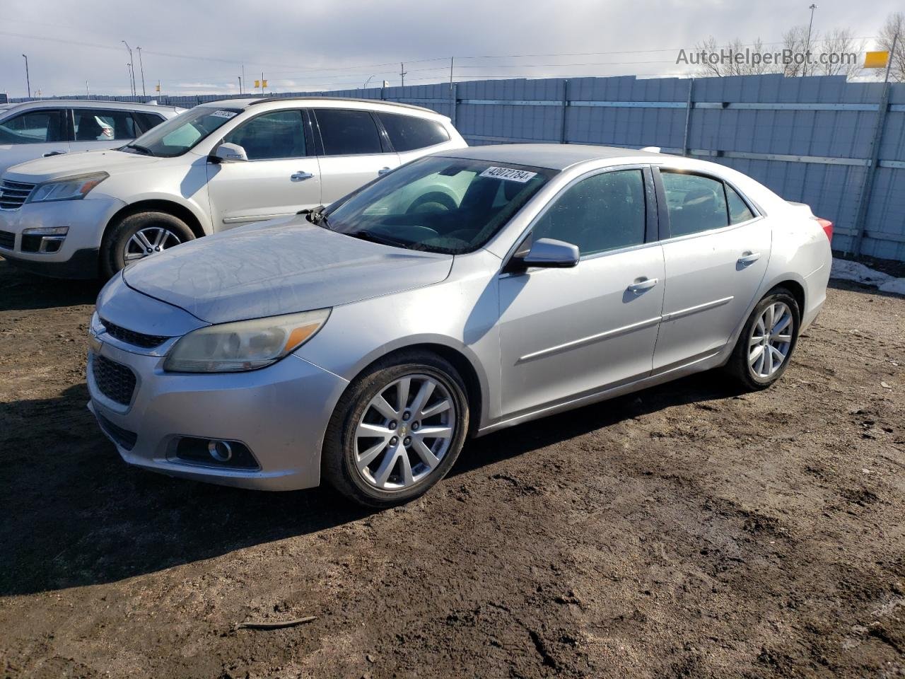 2015 Chevrolet Malibu 2lt Silver vin: 1G11D5SL8FF305287