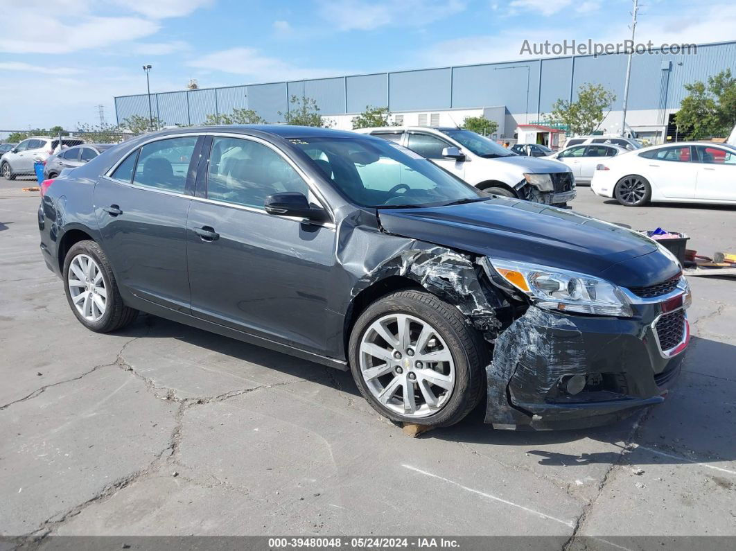 2015 Chevrolet Malibu 2lt Gray vin: 1G11D5SL8FF332828