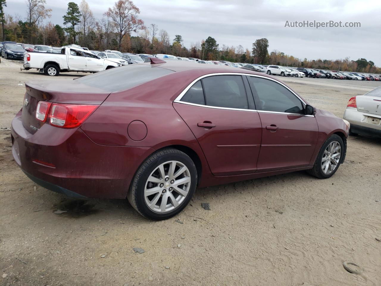 2015 Chevrolet Malibu 2lt Burgundy vin: 1G11D5SL9FF178629