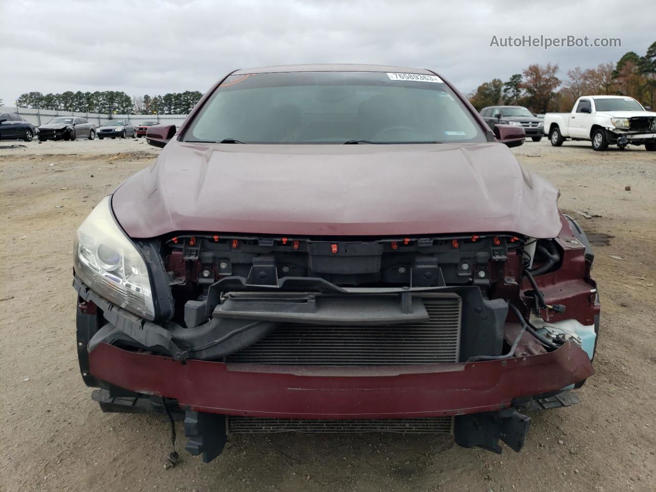 2015 Chevrolet Malibu 2lt Burgundy vin: 1G11D5SL9FF178629