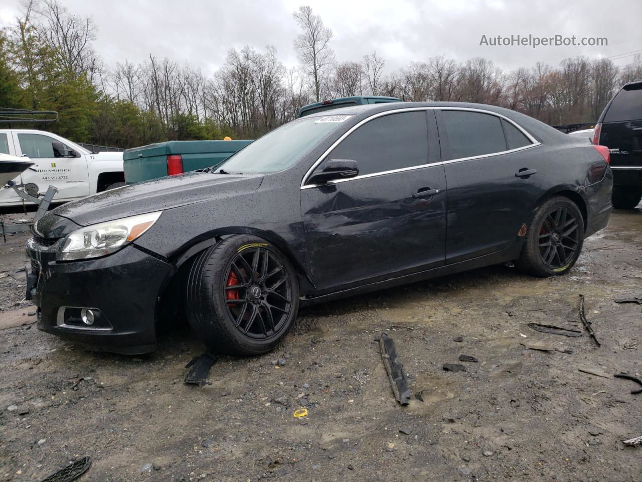 2015 Chevrolet Malibu 2lt Black vin: 1G11D5SLXFF177747