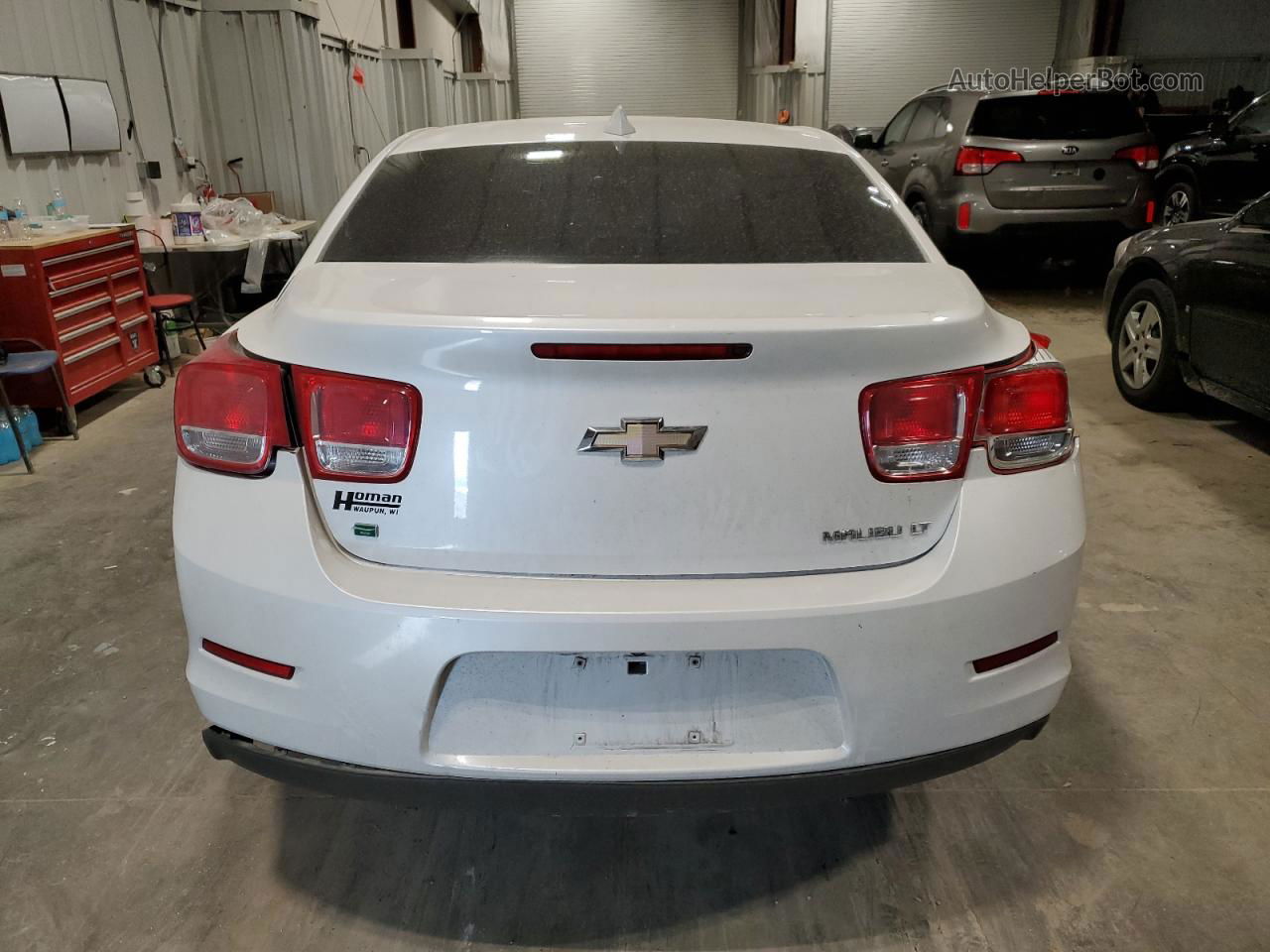 2015 Chevrolet Malibu 2lt Белый vin: 1G11D5SLXFF283311