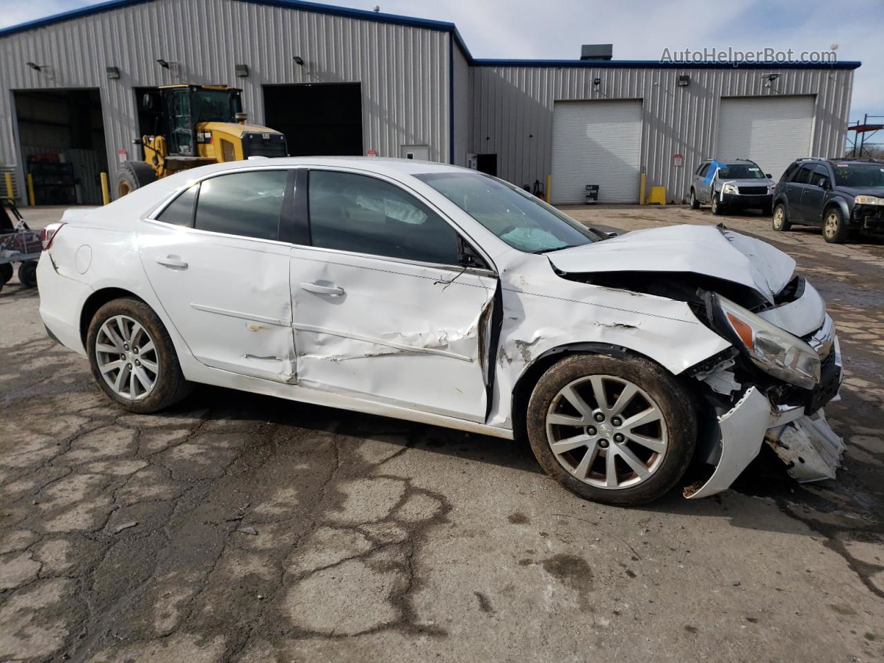 2015 Chevrolet Malibu 2lt Белый vin: 1G11D5SLXFF291991