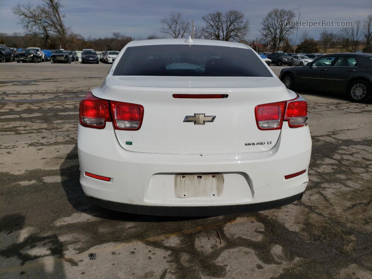 2015 Chevrolet Malibu 2lt Белый vin: 1G11D5SLXFF291991