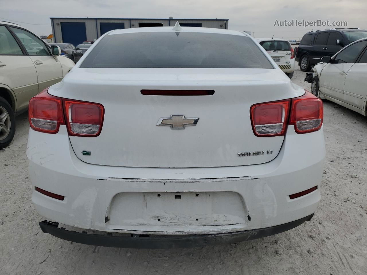 2015 Chevrolet Malibu 2lt Белый vin: 1G11D5SLXFF324746