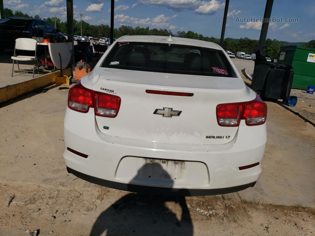 2015 Chevrolet Malibu 2lt White vin: 1G11D5SLXFU146610