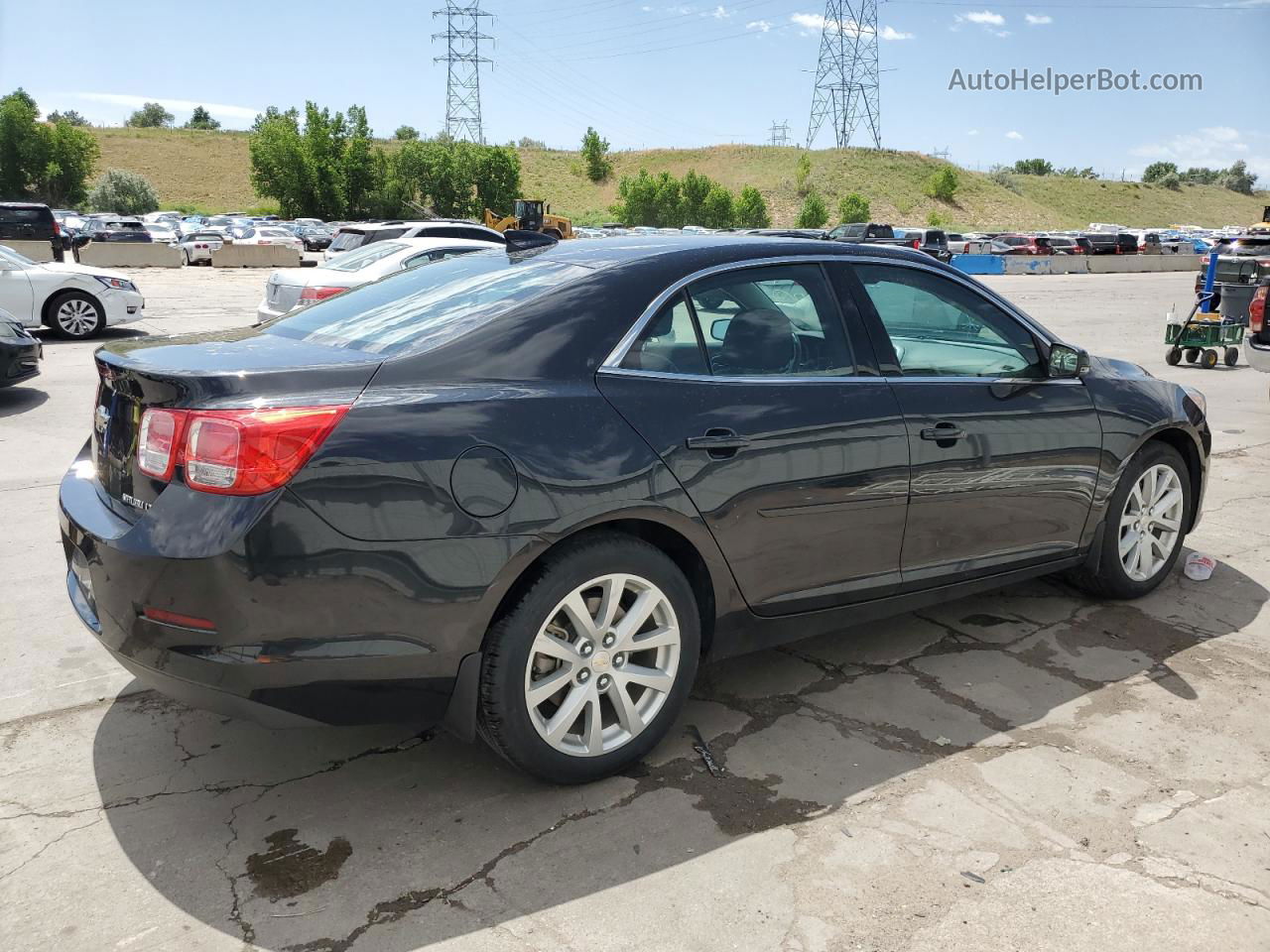 2015 Chevrolet Malibu 2lt Black vin: 1G11E5SX4FF162497