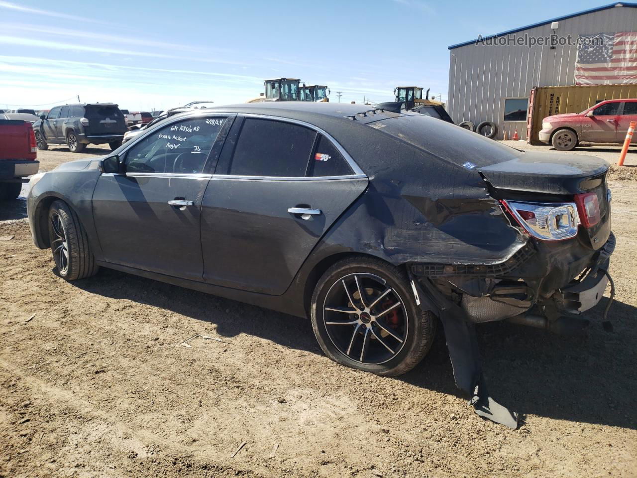 2015 Chevrolet Malibu Ltz Серый vin: 1G11F5SL0FF173636