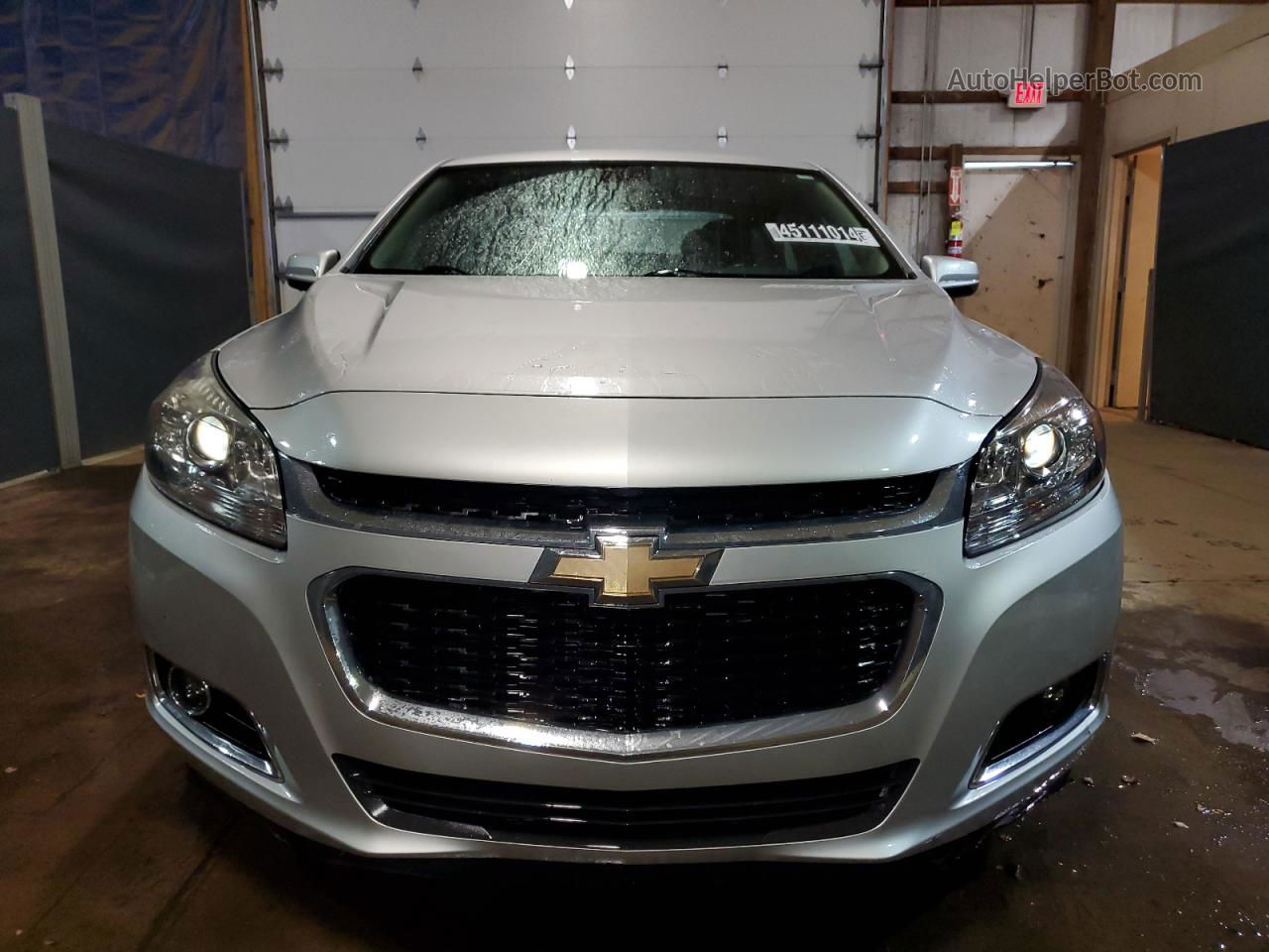 2015 Chevrolet Malibu Ltz Silver vin: 1G11F5SL2FF325190