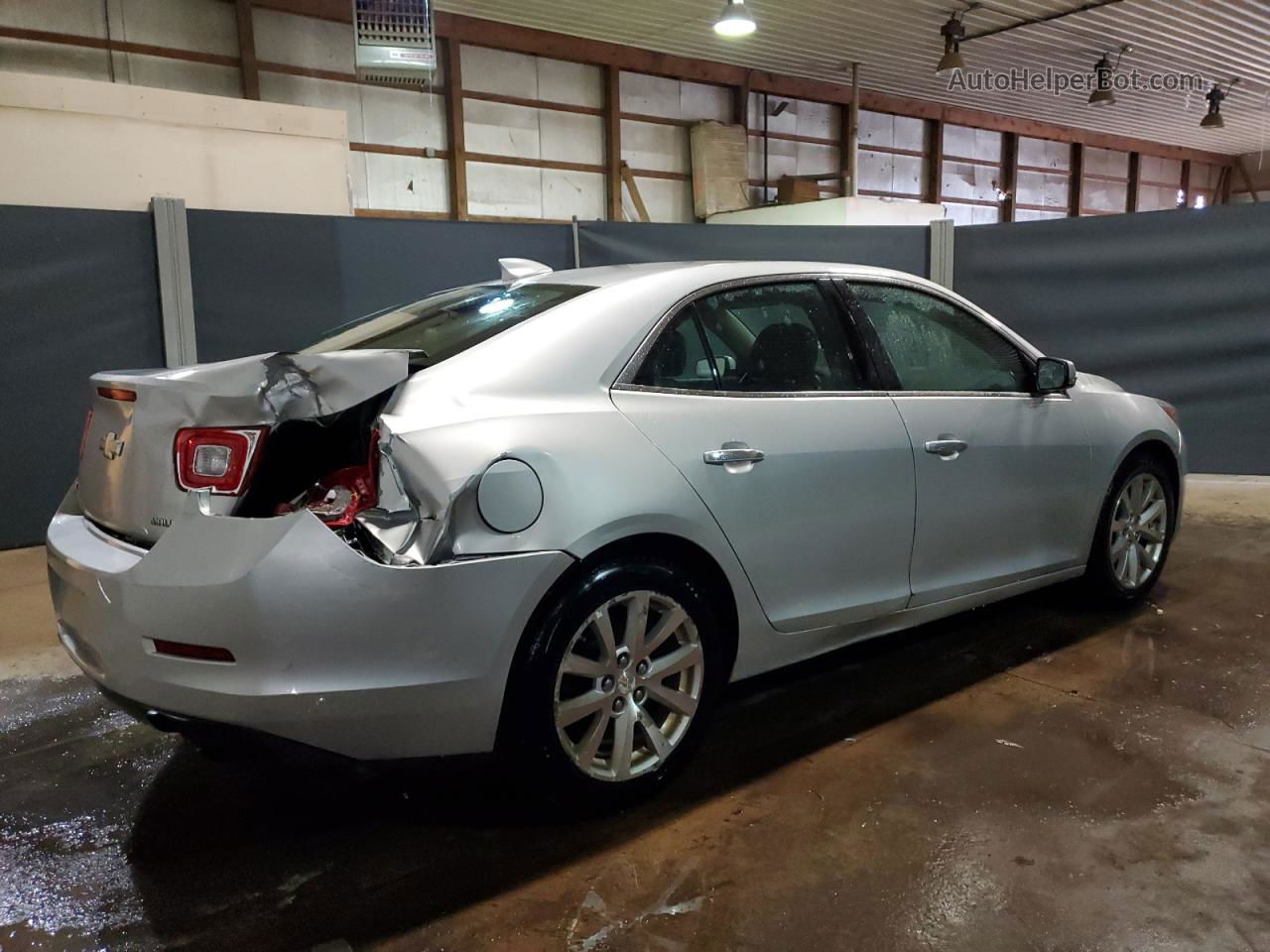 2015 Chevrolet Malibu Ltz Silver vin: 1G11F5SL2FF325190