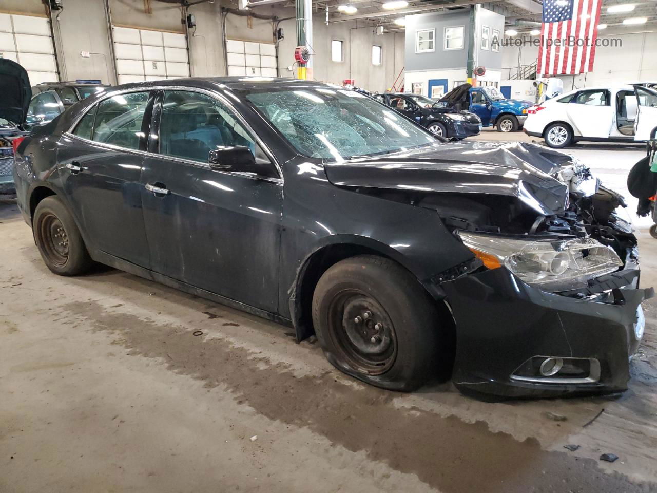 2015 Chevrolet Malibu Ltz Black vin: 1G11F5SL3FF248989