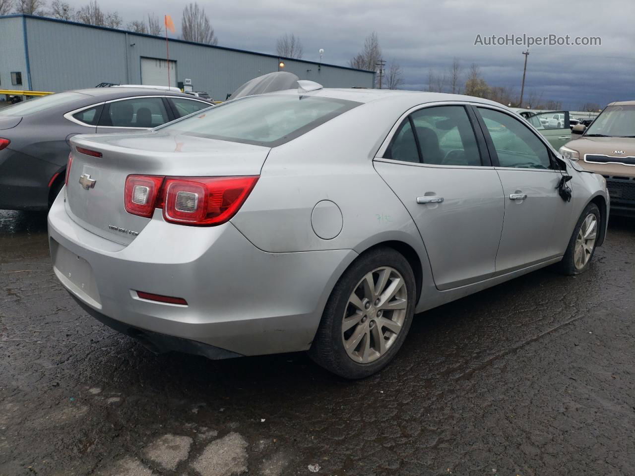 2015 Chevrolet Malibu Ltz Silver vin: 1G11F5SL4FF207996