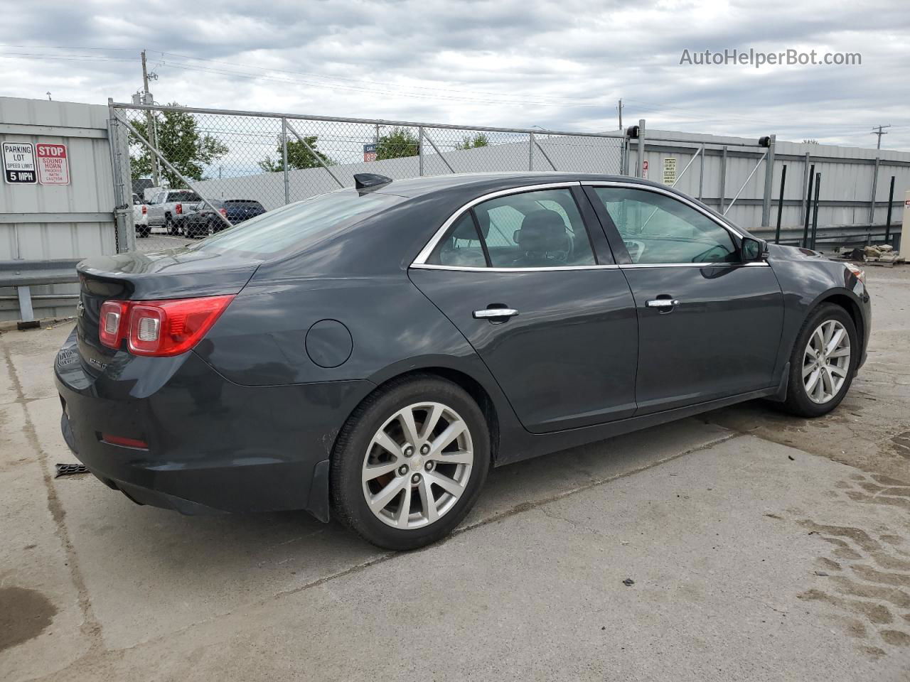 2015 Chevrolet Malibu Ltz Gray vin: 1G11F5SL6FF274888