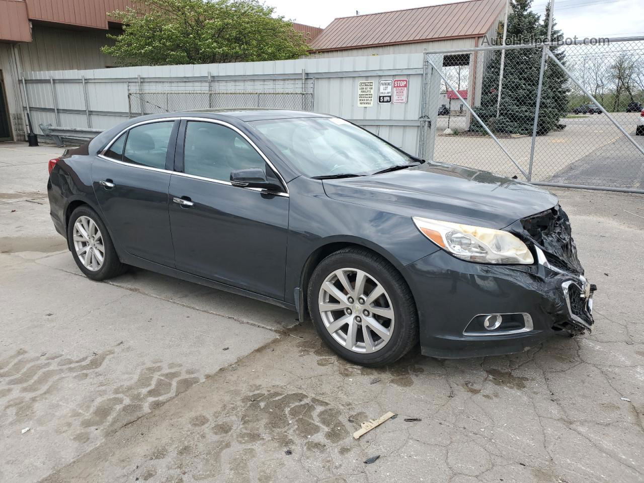 2015 Chevrolet Malibu Ltz Gray vin: 1G11F5SL6FF274888