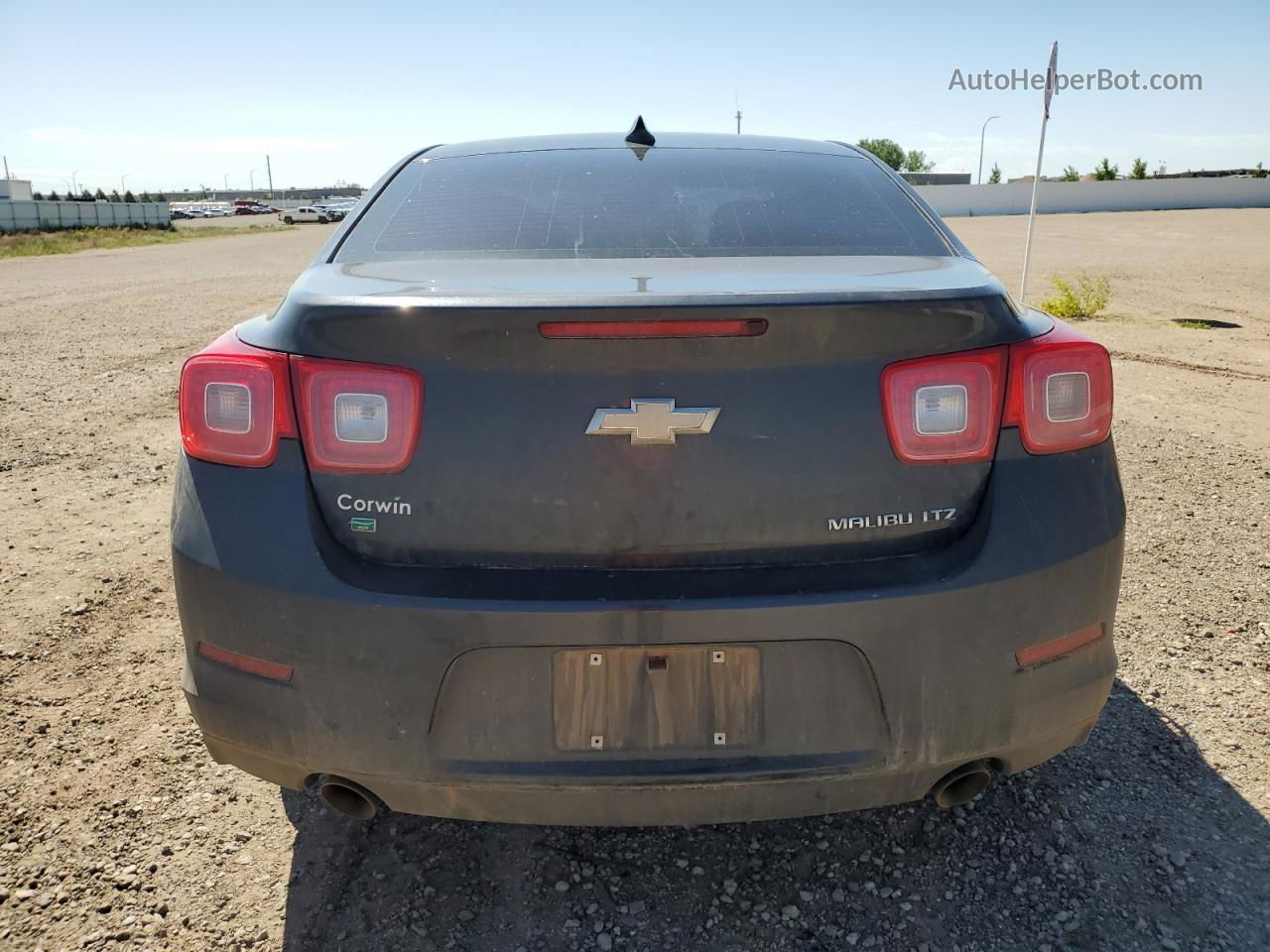 2015 Chevrolet Malibu Ltz Gray vin: 1G11F5SL8FF208441