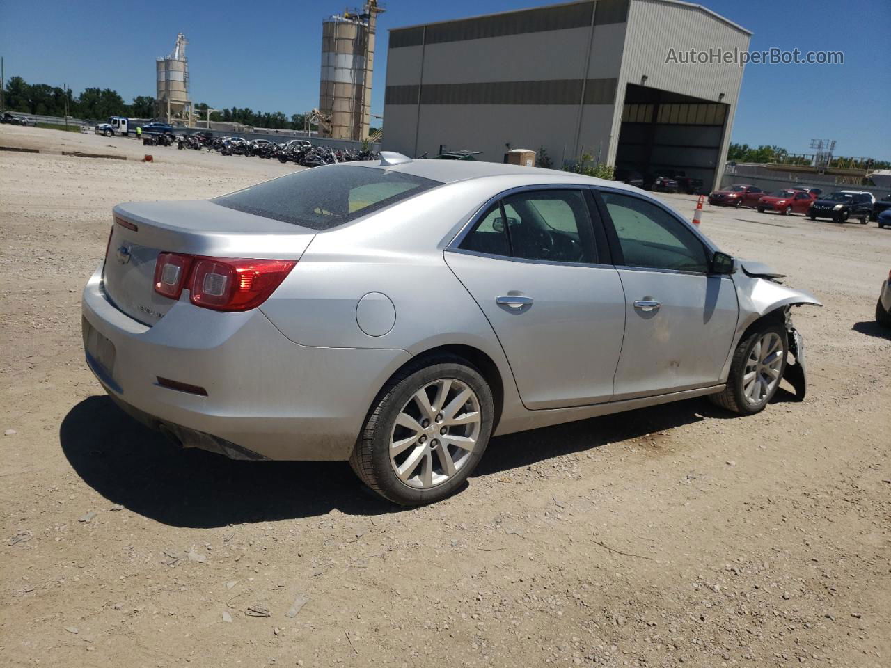 2015 Chevrolet Malibu Ltz Silver vin: 1G11F5SL8FF262368