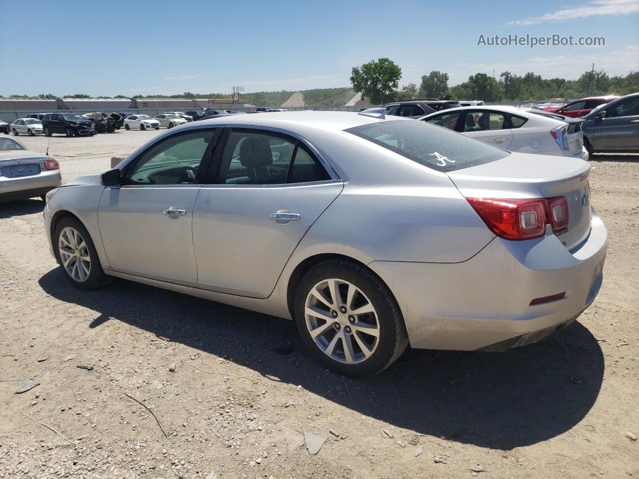 2015 Chevrolet Malibu Ltz Silver vin: 1G11F5SL8FF262368