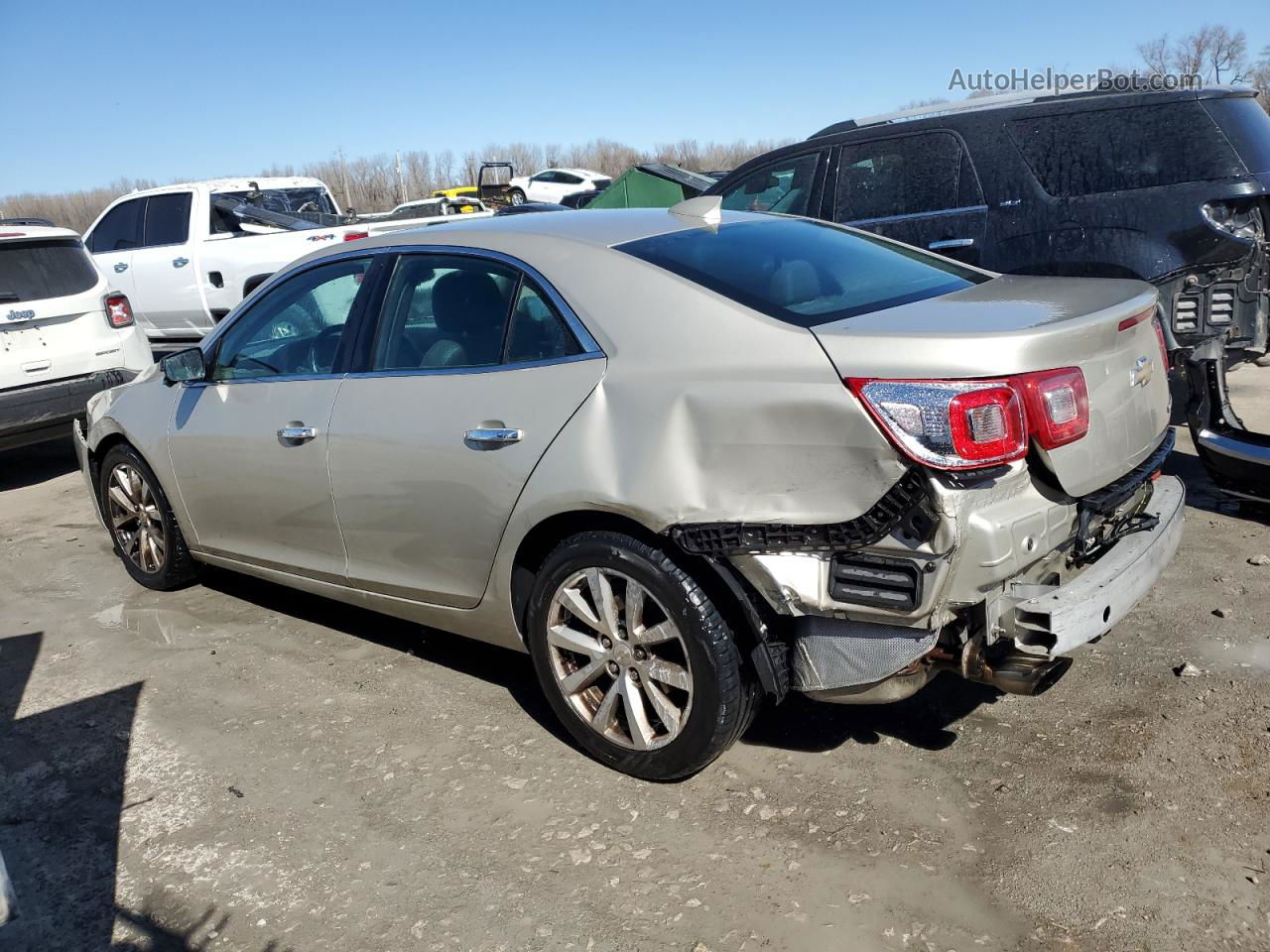 2015 Chevrolet Malibu Ltz Gold vin: 1G11F5SL9FF212630