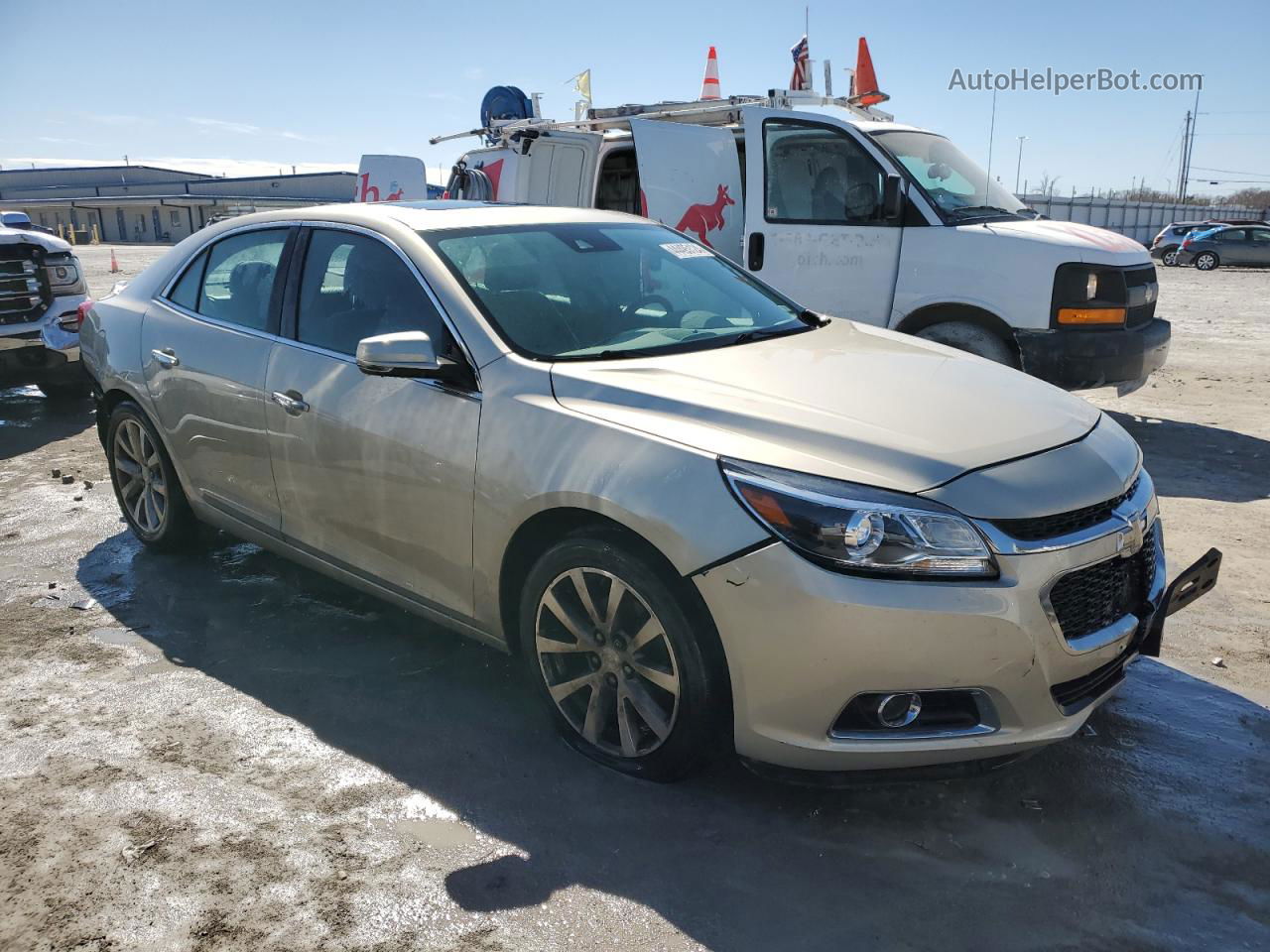 2015 Chevrolet Malibu Ltz Gold vin: 1G11F5SL9FF212630