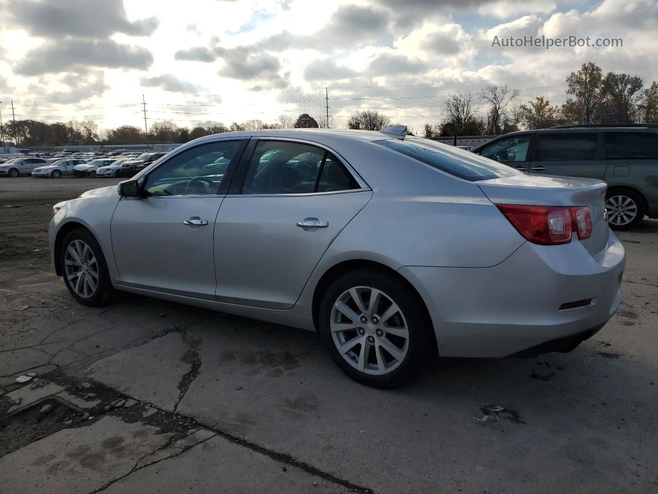 2015 Chevrolet Malibu Ltz Silver vin: 1G11F5SLXFU139859