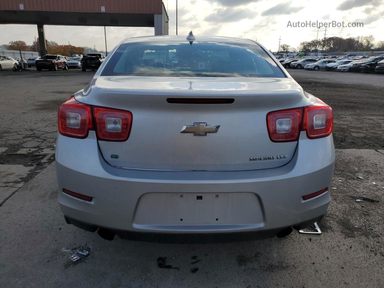 2015 Chevrolet Malibu Ltz Silver vin: 1G11F5SLXFU139859