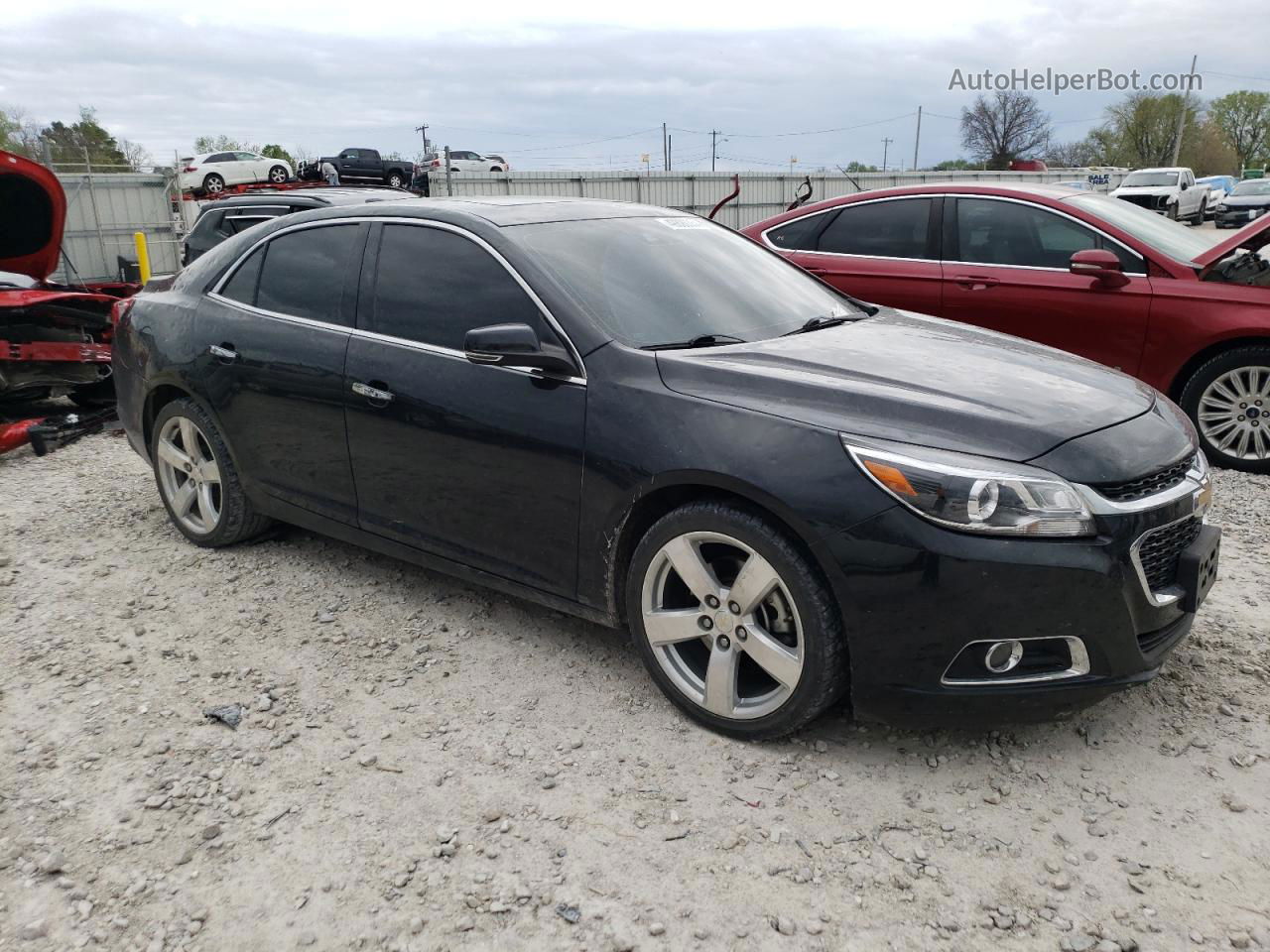 2015 Chevrolet Malibu Ltz Charcoal vin: 1G11G5SXXFF311750