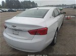 2017 Chevrolet Impala Ls White vin: 1G11X5S34HU141686