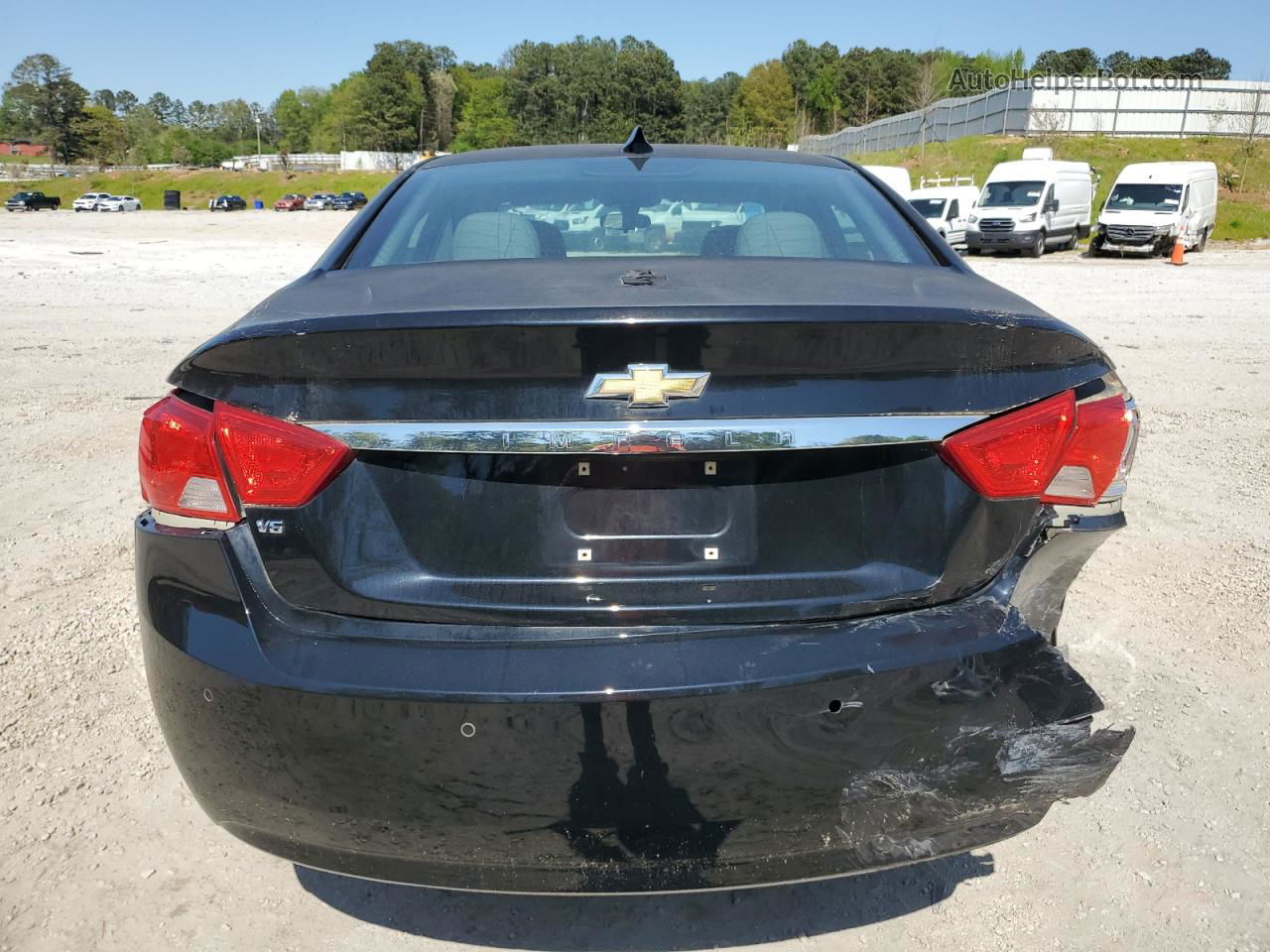 2017 Chevrolet Impala Ls Black vin: 1G11X5S39HU152800