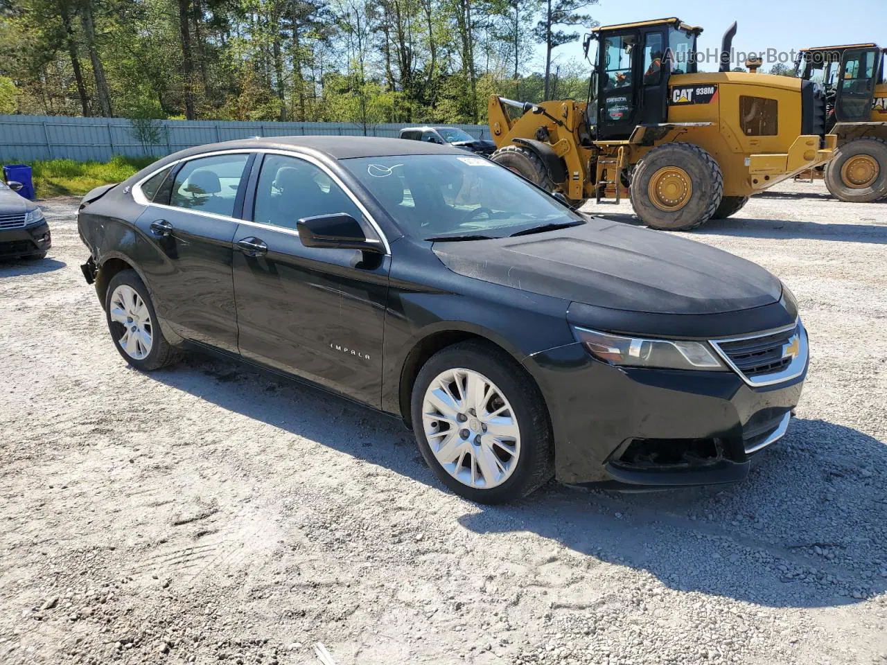 2017 Chevrolet Impala Ls Black vin: 1G11X5S39HU152800