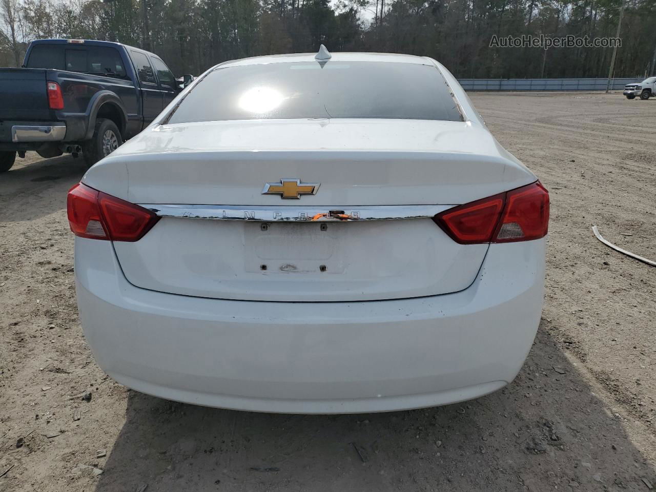 2017 Chevrolet Impala Ls White vin: 1G11X5SA4HU213842