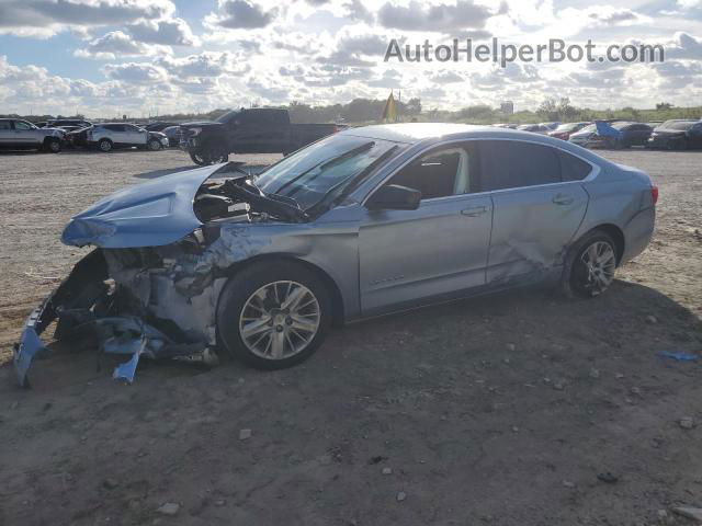 2014 Chevrolet Impala Ls Silver vin: 1G11Y5SL1EU110887