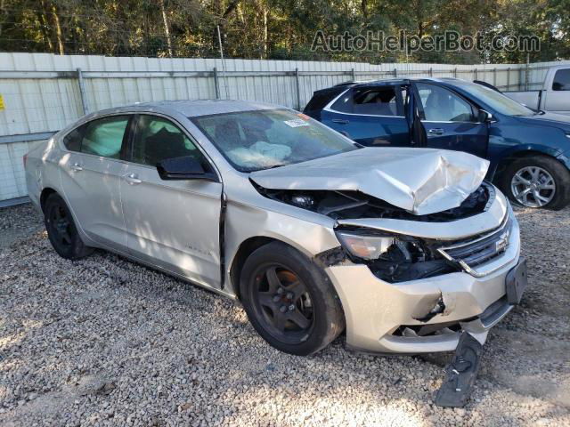 2014 Chevrolet Impala Ls Silver vin: 1G11Y5SL1EU112087