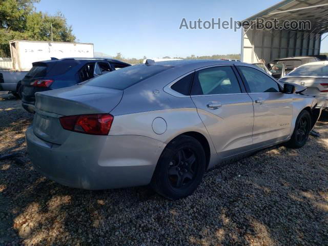 2014 Chevrolet Impala Ls Silver vin: 1G11Y5SL1EU112087