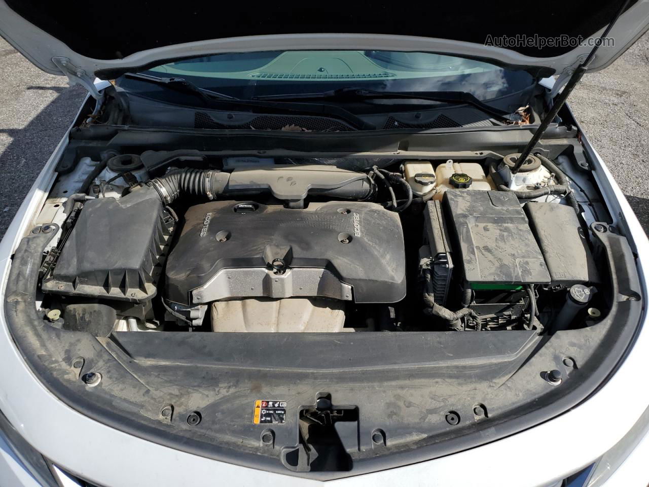2014 Chevrolet Impala Ls White vin: 1G11Y5SL6EU100761