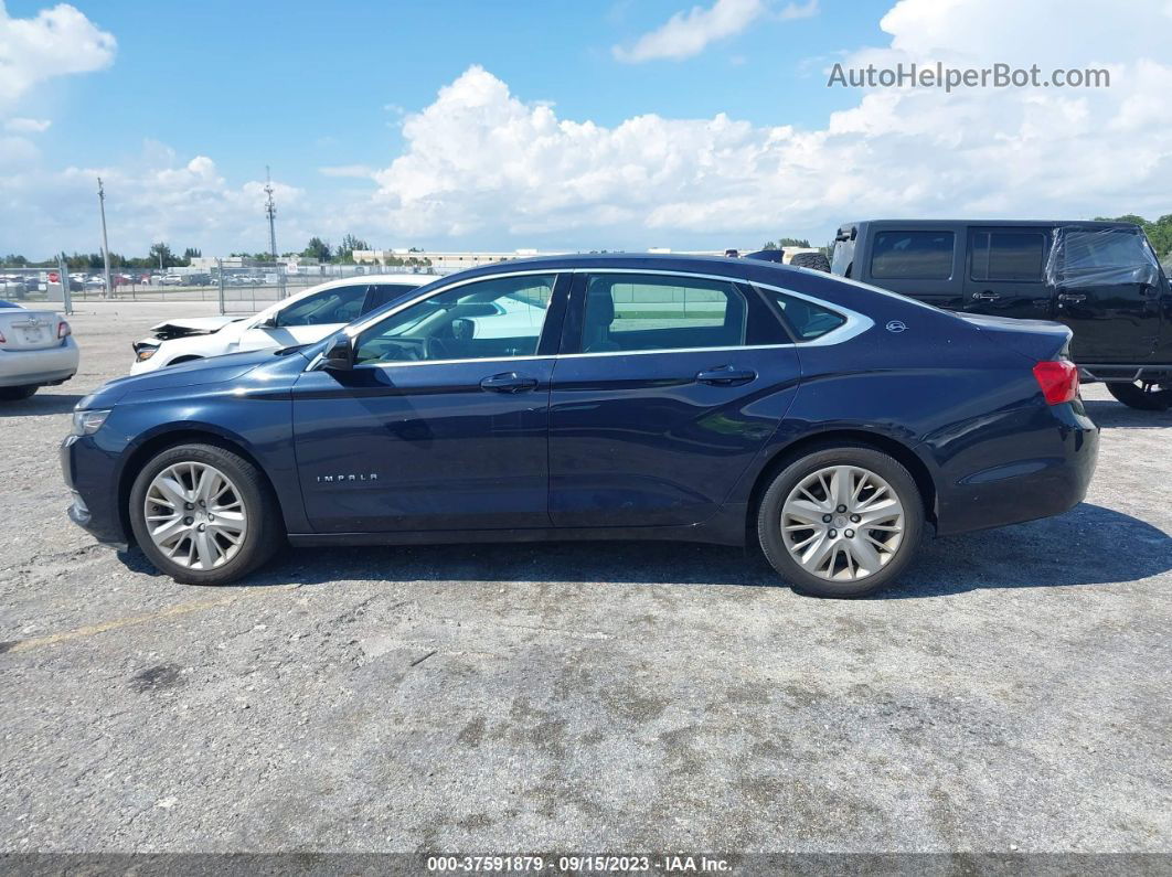 2017 Chevrolet Impala Ls Dark Blue vin: 1G11Z5S35HU206071