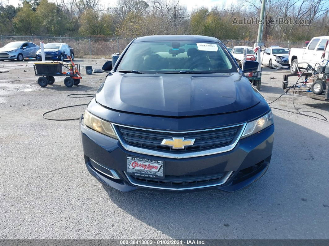 2017 Chevrolet Impala Ls Dark Blue vin: 1G11Z5SA0HU205814