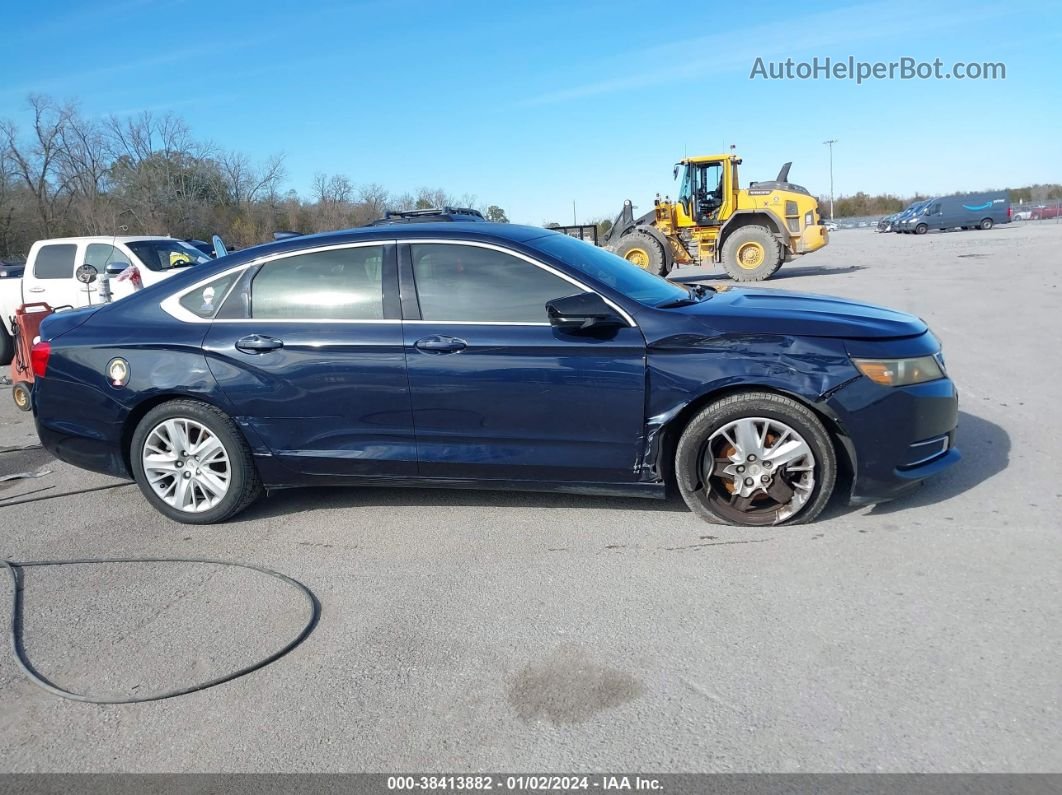2017 Chevrolet Impala Ls Dark Blue vin: 1G11Z5SA0HU205814